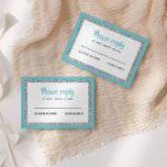 Blau und Silber Bat Mitzvah Antwort<br><div class="desc">Diese trendige Einsteckkarte weist eine fette Schrift auf der Vorderseite auf, die in silberfarbenem Glitzer und Weiß gehalten ist und eine solide Rückfärbung aufweist. Fügen Sie den Text mithilfe des Vorlagenformulars hinzu. Ändern Sie den Schriftart, das Layout und die Farben mithilfe der Funktion Anpassen.</div>