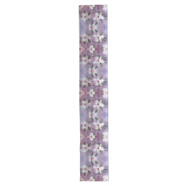 Blau und Ted Floral Großer Tischläufer