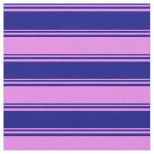Blau- und Violettmuster Stoff