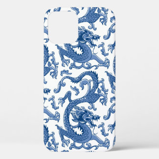 Blau und Weiß Chinoiserie Dragon  Case-Mate iPhone Hülle