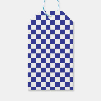 Blau und Weiß Geschenkanhänger
