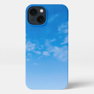 Blau und Weiß iPhone Hülle