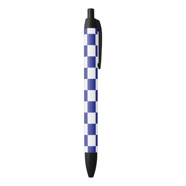 Blau und Weiß Kugelschreiber (Unterseite (Vertikal))