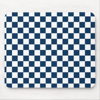 Blau und Weiß Mousepad