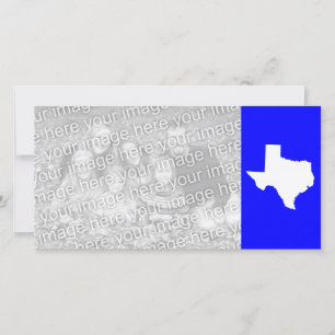 Blau und Weiß Texas