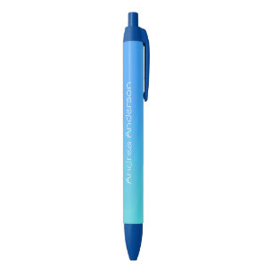 Blau verblaßt personalisierter Tinten-Stift Kugelschreiber