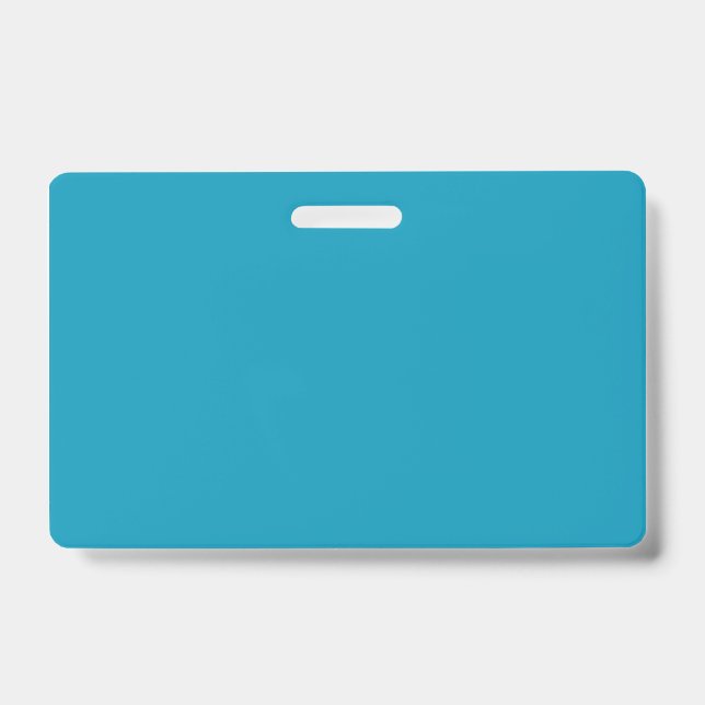 Blau (Vollfarbe) Ausweis (Vorderseite)