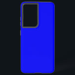 Blau (Vollfarbe) Samsung Galaxy Hülle<br><div class="desc">Blau (Vollfarbe)</div>