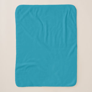 Blau (Vollfarbe) Sherpadecke
