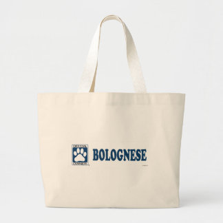 Blau von Bolognese Jumbo Stoffbeutel