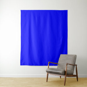 Blau Wandteppich