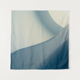 Blau Wandteppich