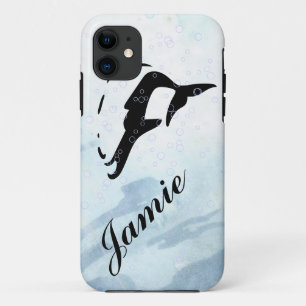 Blau-Wasser-DOLPHIN-Telefonabdeckung Case-Mate iPhone Hülle