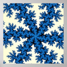 Blau-Weiß-Fraktal