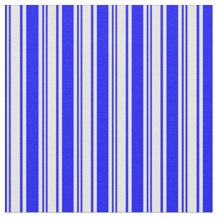 Blau-Weiß-Muster Stoff