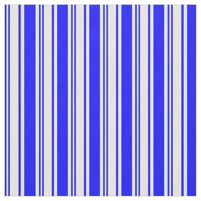 Blau-Weiß-Muster Stoff (Nahaufnahme)