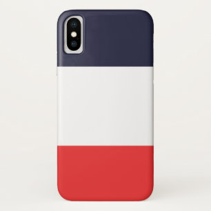 Blau Weiß & Rot gestreift Case-Mate iPhone Hülle