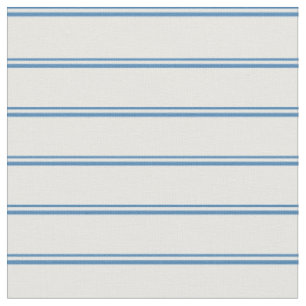 Blau-weiße Linse/Streifenmuster Stoff