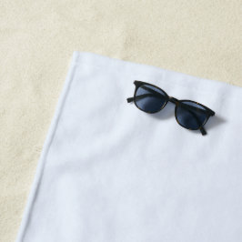 Blau weiße Pastellfarbe Farbe Strandtuch