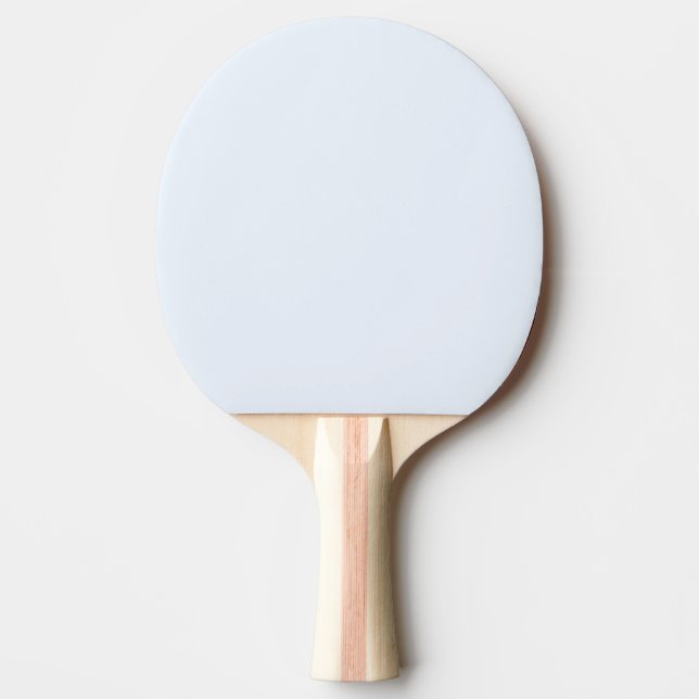 Blau weiße Pastellfarbe Farbe Tischtennis Schläger (Vorderseite)