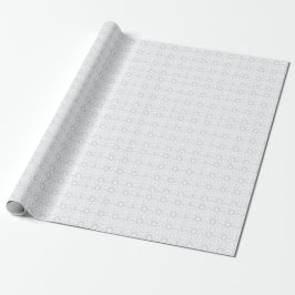 Blau-weißes Chinoiserie-Wiederholungsmuster Geschenkpapier