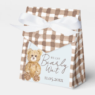 Blau wir können frühzeitig warten Teddy Bear Boy B Geschenkschachtel
