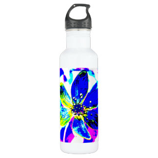 Blauanemon-Tasse Edelstahlflasche