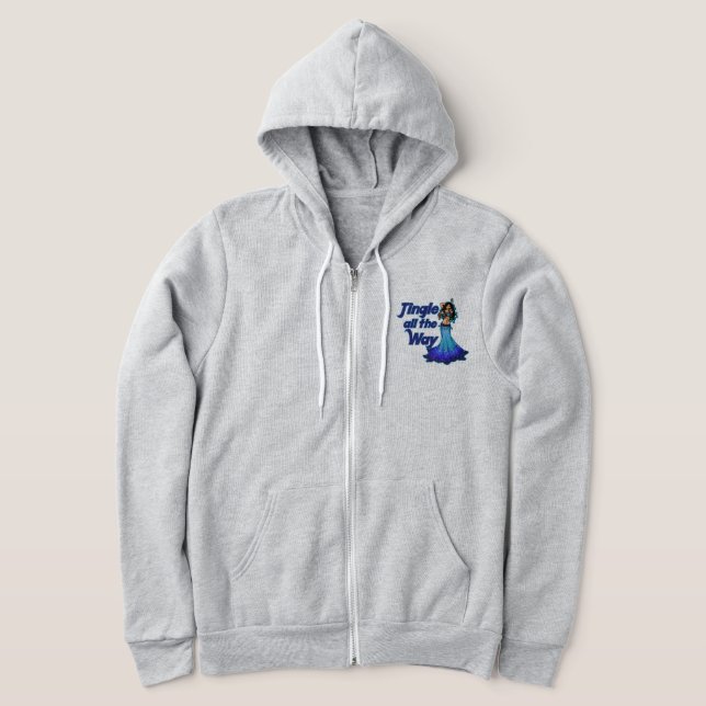 Blaubauchtänzerin Hoodie (Ablage )