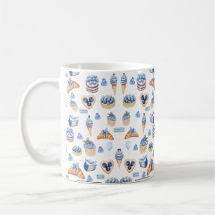 Blaubeer-Dessertliebhaber Kaffeetasse