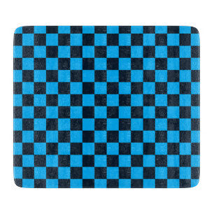 Blaubeer kariertes Muster Schneidebrett