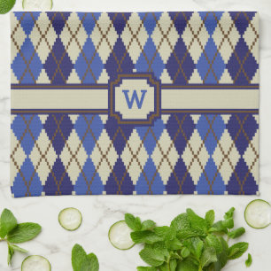 Blaubeer-Scone-Argyle-Küchentuch Küchentuch