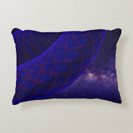 Blaubeere Donuts im Weltraum Dekokissen