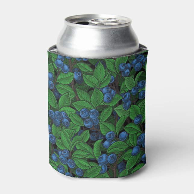 Blaubeere Dosenkühler (Kanne Vorderseite)
