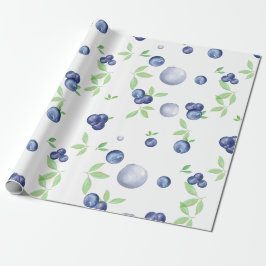 Blaubeere Geschenkpapier