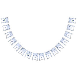 Blaubeere-Junge-Beere im Wasserfarben-Swee-Geburts Wimpelkette