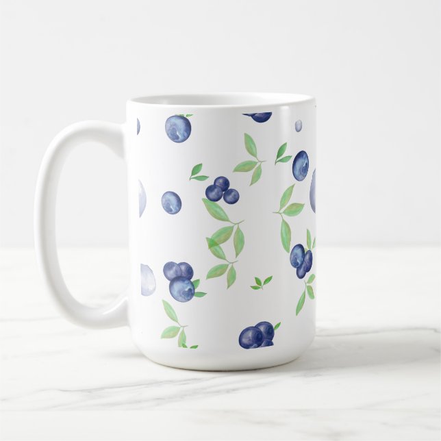 Blaubeere Kaffeetasse (Links)