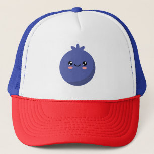 Blaubeere Truckerkappe