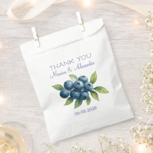 Blaubeeren Blaubeeren Früchte Hochzeit Danke Geschenktütchen
