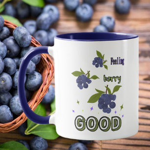 Blaubeeren-Brunches Tasse