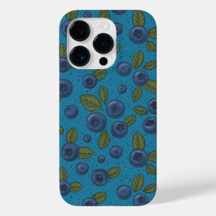 Blaubeeren Case-Mate iPhone 14 Pro Hülle
