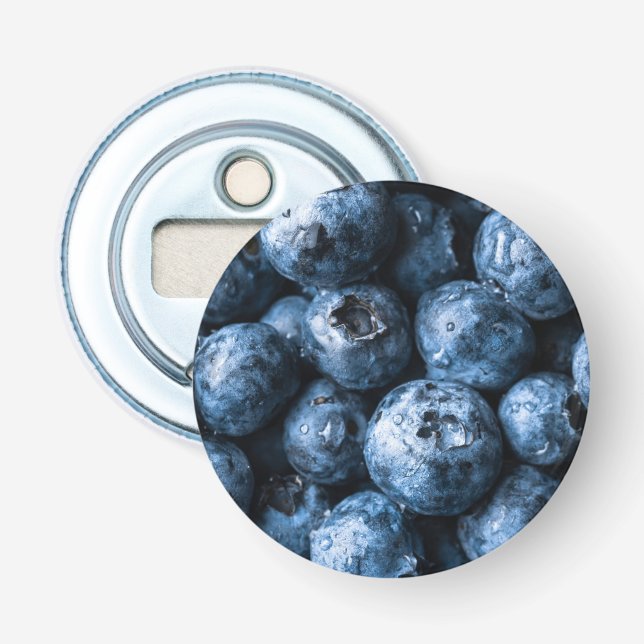 Blaubeeren Früchte Flaschenöffner (Vorderseite)
