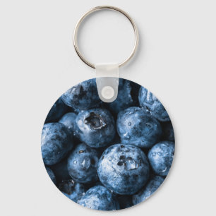 Blaubeeren Früchte Schlüsselanhänger