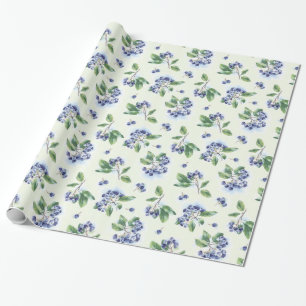 Blaubeeren Geschenkpapier