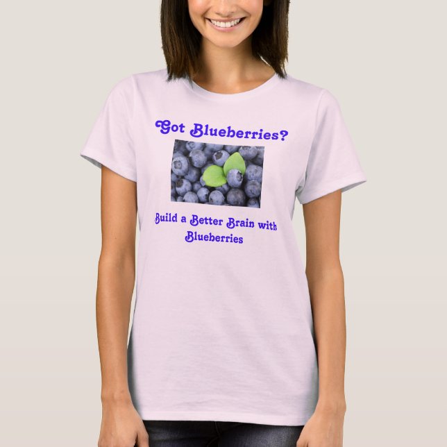 Blaubeeren got? T-Shirt (Vorderseite)