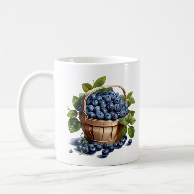 Blaubeeren Kaffeetasse (Links)