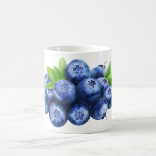 Blaubeeren Kaffeetasse