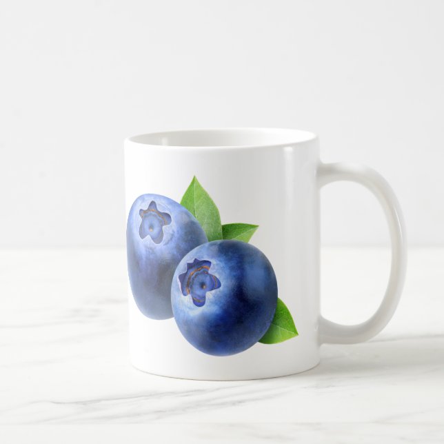 Blaubeeren Kaffeetasse (Rechts)