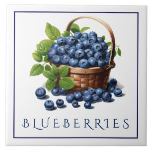 Blaubeeren-Keramikfliese Fliese