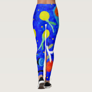 Blaubeeren Kirschen Leggings