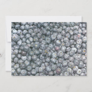 Blaubeeren Kunst Einladung